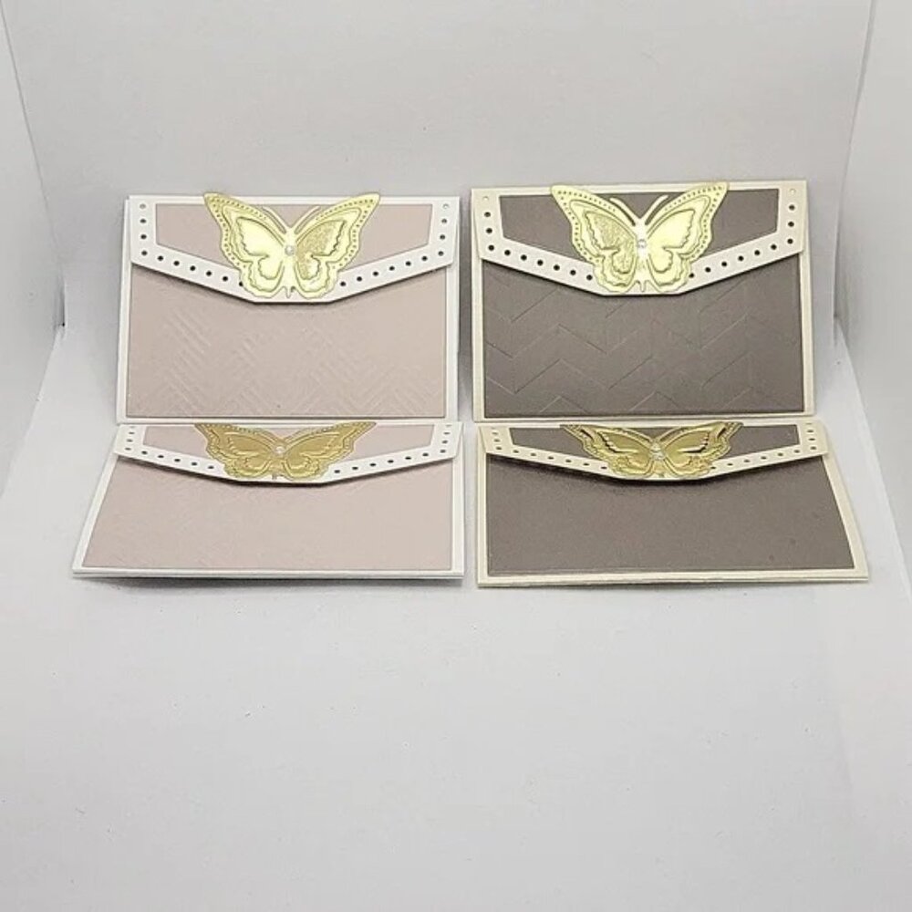 PRESENT YOUR GIFT CARDS IN STYLE! Designer Gift Card Holders (Set of 4)